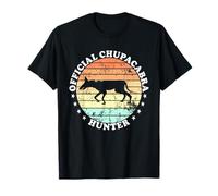 criaturas mitológicas Oficial Chupacabra Cazador Camiseta
