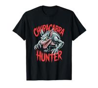 criaturas mitológicas Oficial Chupacabra Cazador Camiseta