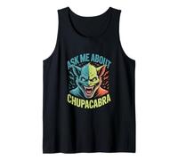 Criaturas mitológicas Pregúntame por Chupacabra Camiseta sin Mangas