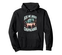 Criaturas mitológicas Pregúntame por Chupacabra Sudadera con Capucha