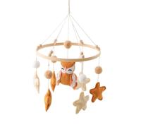Crib Mobile - Calming Sleep Aid Decor Toy Stars and Owls Design