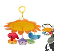 Crib Mobile - Plush Nursery Ornament, Early Learning Hanging Toy Decor