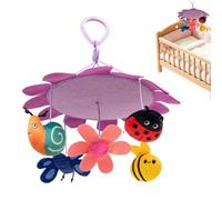 Crib Mobile - Plush Nursery Ornament, Early Learning Hanging Toy Decor