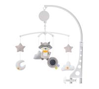 Crib Mobile, Soothing Music Nursery Hanging Mobile, 19.29x16.54x13.78 Inches, Wind Chimes Decoration with Photo Pendant, Calming Sleep Accessory for Shower Birthday Home Travel