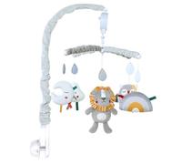 Crib Mobile with Music, Children Cot Mobile with Dolls, Soft Cover Design, Easy to Install, Boys Girls Bed Decoration, Bedroom Nursery Décor, Children Room Accessory