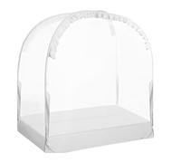 Crib Net to Keep Baby In, Pop-Up Toddler Bed Canopy, Breathable Mesh Tent with Zippered Top, Safety Enclosure for Home Nursery Bedroom Travel School Use 27.56x51.18x55.12in