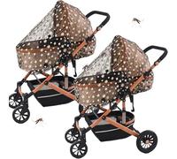 Crib Netting, Stroller Cover, 150-360cm, Bassinet Shield, Breathable Nylon Mesh, Elastic Fit Barrier, Circumference for Car Seat Cradle Playard Protection