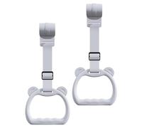 Crib Pull Rings - 2 Pieces Safety Handle, Exercise Grip, Stand Up Support, Walking Learning Aid | Developmental Play Yard Accessory For