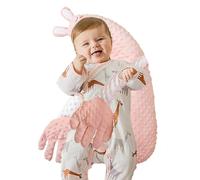 Crib Soother Plush Pillow - Cute Animal Sensory Sleep Companion Toy For Nursery Bedtime Comfort Aid Boys Girls | Lightweight Portable Snuggle Travel Home Bassinet Relaxation