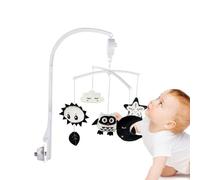 Crib Toys - Calming Visual Development | Hanging Mobile For Crib | New Parents & Caregivers, Çrib Toys Nursery Ţoys Soothing Black and White For Vision Hand Eye Coordination
