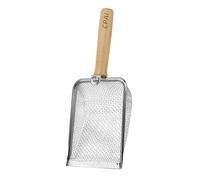 Criba Compost Tamiz Suelo Acero Inoxidable Resistente Al Óxido Con | Pala de jardín y tamiz para Para escombros piedras fertilizante granja patio playa jardín