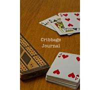 Cribbage Journal: It is Cribbage time to join the group. Composition style. College ruled. Notebook