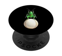 Cricket Acuarela Pintura Insecto Arte Naturaleza se Encuentra con los Deportes PopSockets PopGrip Adhesivo