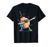 Cricket Ball Dabbing Graphic Cricket Player Kids Boys Men Camiseta
