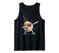 Cricket Ball Dabbing Graphic Cricket Player Kids Boys Men Camiseta sin Mangas