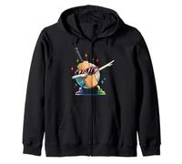 Cricket Ball Dabbing Graphic Cricket Player Kids Boys Men Sudadera con Capucha