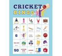 Cricket Bingo: 32-Player Cricket Themed Party Games for Cricket Club Socials, Tournament Watch Parties, National Cricket Day workshop