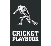 CRICKET PLAYBOOK: A notebook for cricket coaches and players to diagram plays, tactics, drills and practice sessions effectively.