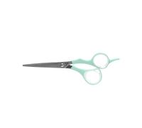 Cricket Style Xpress IT'S MINT TO BE Tijeras de corte de cabello de 5.75 pulgadas con cuchillas biseladas microdentadas afiladas y duraderas para