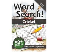 Cricket Word Search: Words and Definitions of Cricket: Word Puzzle Book | 110+ pages | 50+ puzzles | 6x9 | Catch the fun! Easy to score! (Learning)