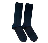 CriCri Socks Medias Calcetín Mujer Micromodal Cachemire Modelo Longuette Calidad Suavidad y Resistencia - Talla Única, 2 Pares - Negro, 35-40