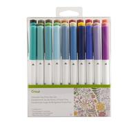 Cricut 2004060 2004060-Rotulador (Fino, Colores, Negro, Azul, Verde, Magenta, Rojo, Turquesa, Amarillo, Alrededor, ASTM D-4236, Pieza(s), Multicolor, 30 Unidad (Paquete de 1)