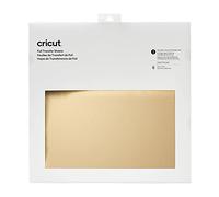 Cricut 2008706 Hojas de transferencia de papel de oro, 8 unidades, paquete de 1