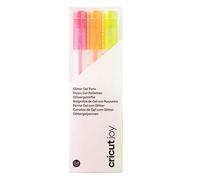 Cricut Bolígrafos de gel de purpurina Cricut Joy™ de 0,8 mm, Neón (3 uds.)