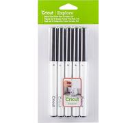 Cricut Bolígrafos de punta fina (30 unidades), plástico, negro, Black Fine Point Pen (10 Pack), multicolor, Talla Única