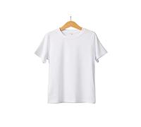 Cricut Camiseta Juvenil en Blanco, Cuello Redondo, pequeña, Blanca