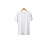 Cricut - Camiseta para Hombre (Cuello Redondo, Tinta infusión Grande), Color Blanco