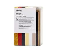 Cricut Encartes para tarjetas, gama Glitz and Glam R10 (42 unidades) - Cricut