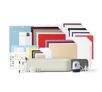 Cricut Explore® 5 Ultimate Bundle + Contenido digital, Máquina de corte inteligente con prensa térmica para manualidades DIY, vinilos, camisetas, pegatinas a color y tarjetas