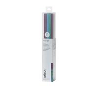 Cricut Glitter Iron-On Sampler, Jewel Muestreador Planchar, Joya Muestrario de Vinilo Termoadhesivo Purpurina, Talla única