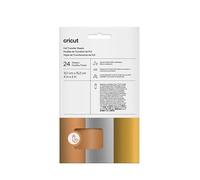 Cricut hojas de transferencia foil, Metallic muestrario, optimizado para la herramienta Cricut Foil Transfer Tool, 10.1cm x 15.2cm - paquete de 24