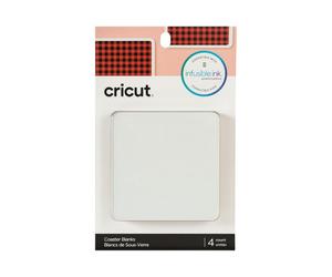 Cricut Infusible Ink Pack 4 Posavasos Cuadrados