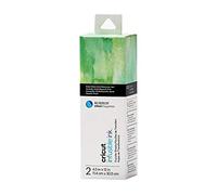 Cricut Ink-Patrones Unidades -Acuarela Verde Transferencia de Tinta infusible, 2 Hojas, 11,4 cm x 30,5 cm, Ideal para Usar con Prensa de Tazas, 11.4cm x 30.5cm (4.5" x 12")