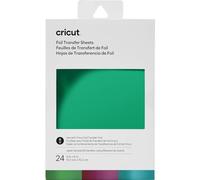 CRICUT, Jewel ct Transfer Foil Sheets Sampler 10x15cm 24 M3, Joya, 10.1 cm x 15.2 cm (4" x 6")