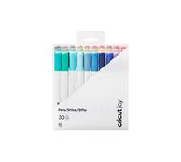 Cricut Bolígrafos Joy punta fina 0,4 mm permanentes multicolor 30 unidades