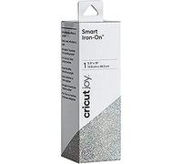 CRICUT JOY SMART IRON ON GLITTER SILVER 14 CM X 48 CM