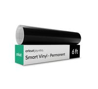 Cricut Joy Xtra Smart Vinilo Adhesivo Permanente - Rollo 24.1 cm x 1.8 m - Negro - Para Cricut, Manualidades, Ventanas y Decoración