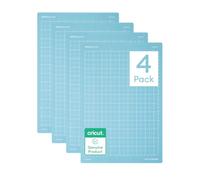 Cricut Joy™ Xtra tapetes para máquina, agarre ligero, 21.6cm x 30.5cm, tapetes de corte reutilizables para manualidades con película protectora, con cartulina, Iron-on, vinilo y más - pack de 4