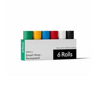 Cricut muestrario de Smart Vinyl adhesivo permanente, variedad, rollo de vinilo autoadhesivo para manualidades, para personalizar tazas, cuadernos, decoración hogar y proyectos DIY, para Cricut Joy™