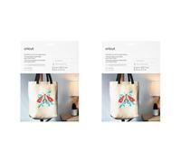 Cricut Papel de Transferencia para Tejidos Oscuros - 10 Hojas A4 - Vinilo HTV Imprimible para Impresoras de Inyección de Tinta - Aguaresistente - Compatible con Cricut (Paquete de 2)