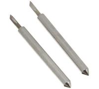 Cricut punta fina cuchillas de repuesto, Iron, metal, 23 mm x 2 mm, compatible con Cricut Maker™ y Explore - paquete de 2