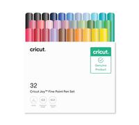 Cricut set de bolígrafos de punta fina, 0.4 mm, colores surtidos, compatible con Cricut Joy™ - paquete de 32