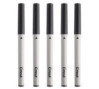Cricut Pack de 4 Bolígrafos y Rotuladores Multifunción Negros Grosor Variado