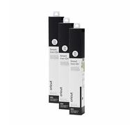 Cricut Smart Iron On, negro, paquete de 3 rollos de 3 pies (13 x 36 pulgadas), vinilo de transferencia de calor para máquinas de fabricación y exploración, corte sin alfombrilla para cortes largos de