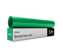 Cricut Smart Iron-On Vinilo Textil Verde Hierba - Rollo HTV Termoadhesivo Flexible para Camisetas - 30.5 cm x 0.9 m - Compatible con todas las Cricut