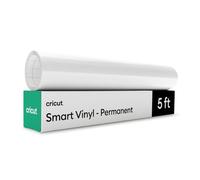 Cricut Smart Vinilo Adhesivo Permanente - Rollo 30.5 cm x 152 cm - Blanco - Para Cricut, Manualidades, Ventanas y Decoración